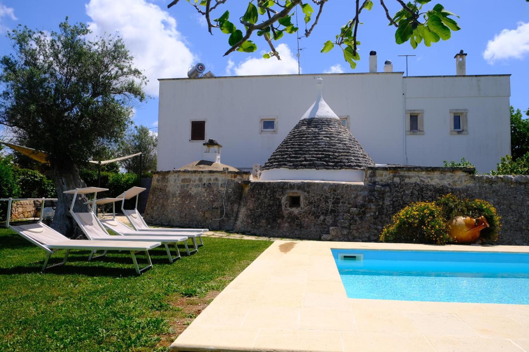 Terra Sessana Ville E Trullo Con Piscina Privata Ostuni Exterior photo